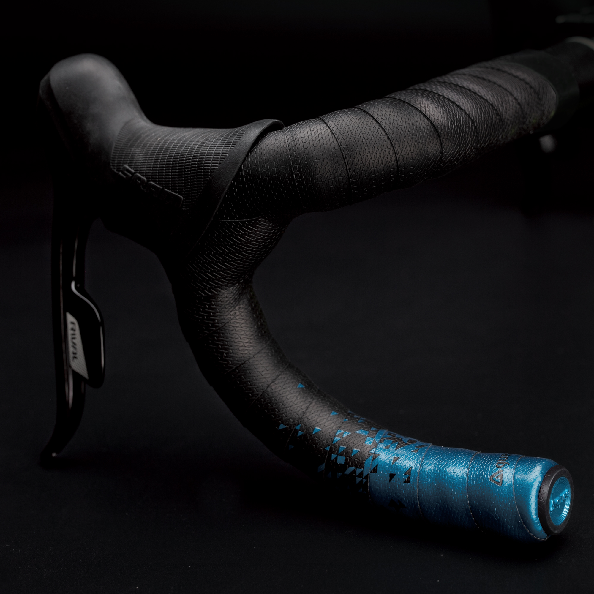 niebieski brokat guee bar tape