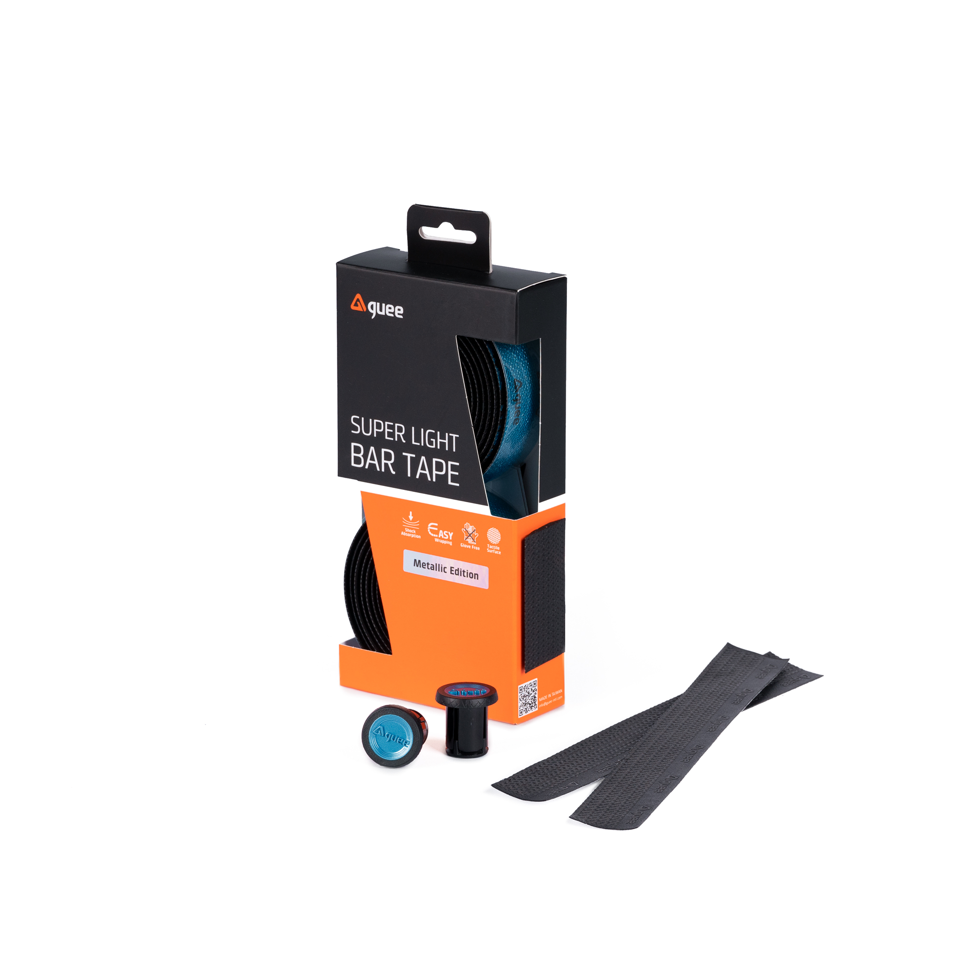niebieski brokat guee bar tape