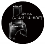 widelec 1-1/8” – 1-3/8